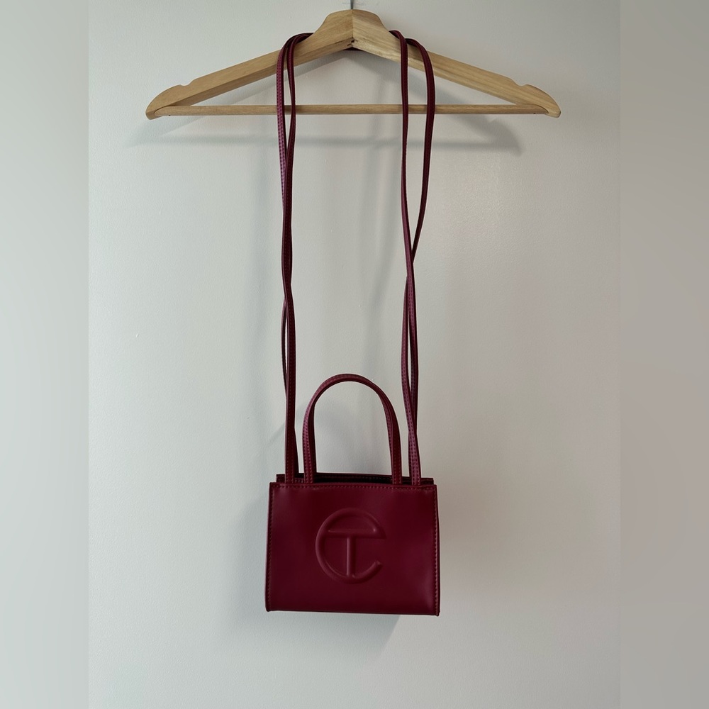Telfar Shopping Bag Oxblood Small